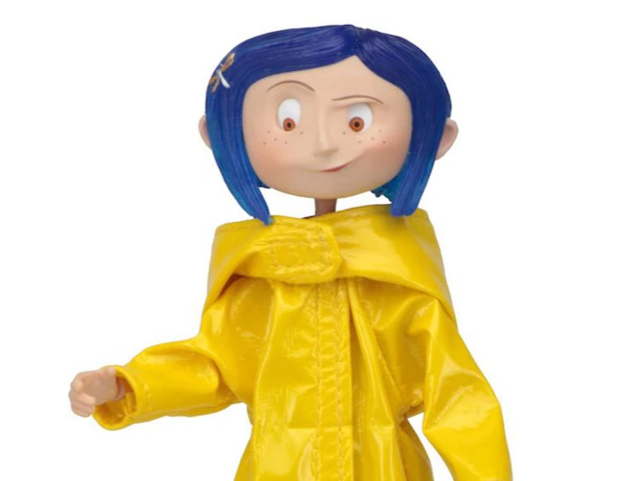 Coraline Raincoat Bendy Doll 1
